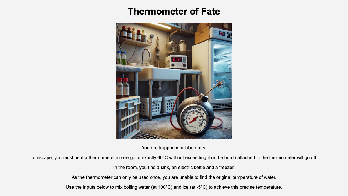 Thermometer of Fate interactive preview